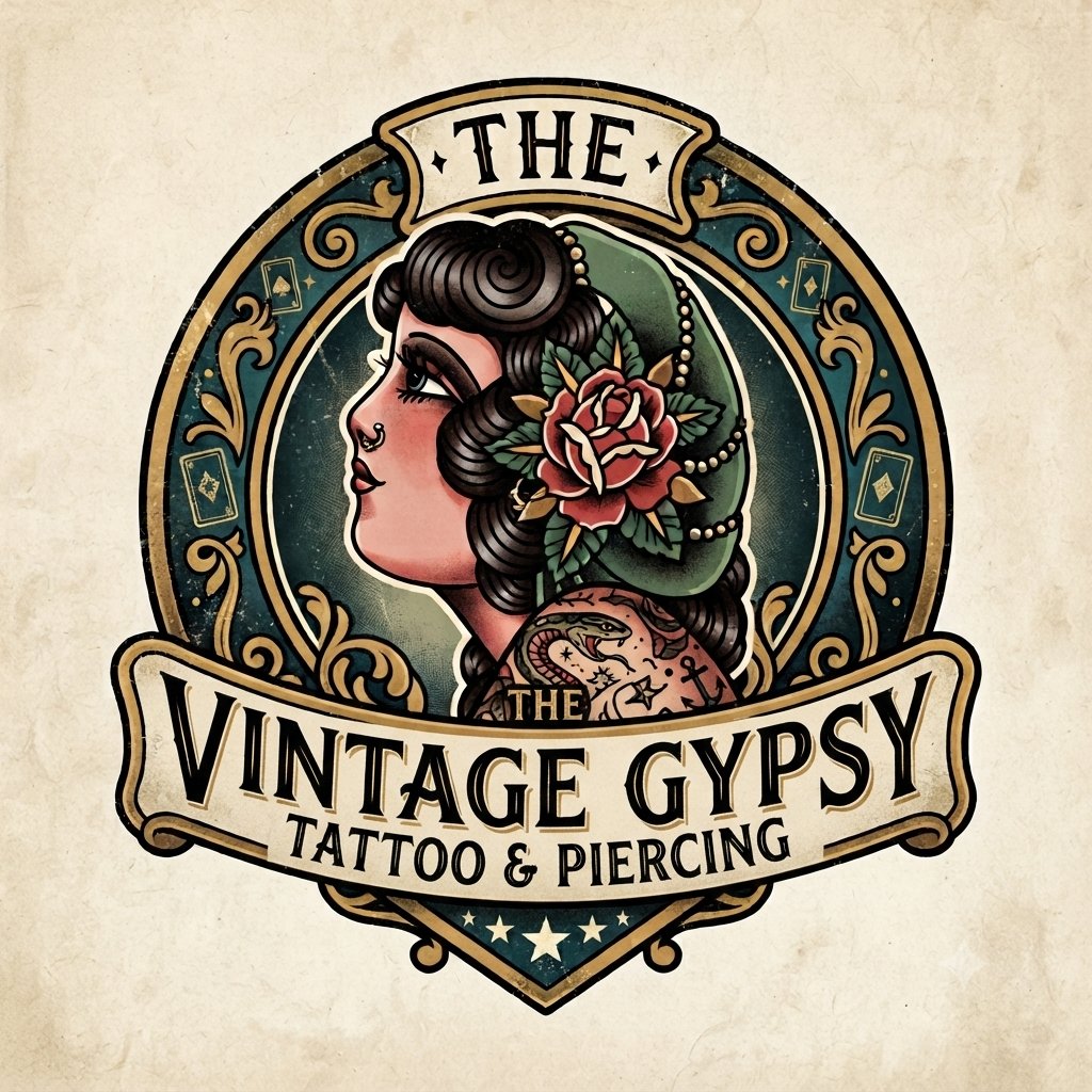 Vintage Gypsy Tattoo & Piercing logo